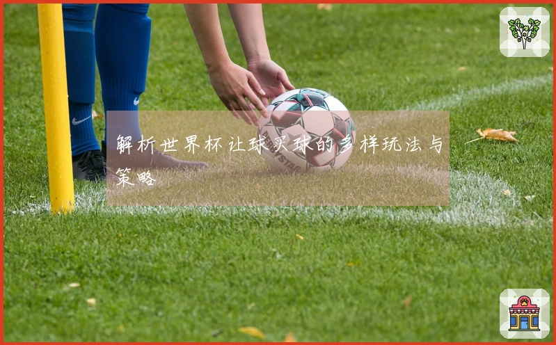 解析世界杯让球买球的多样玩法与策略